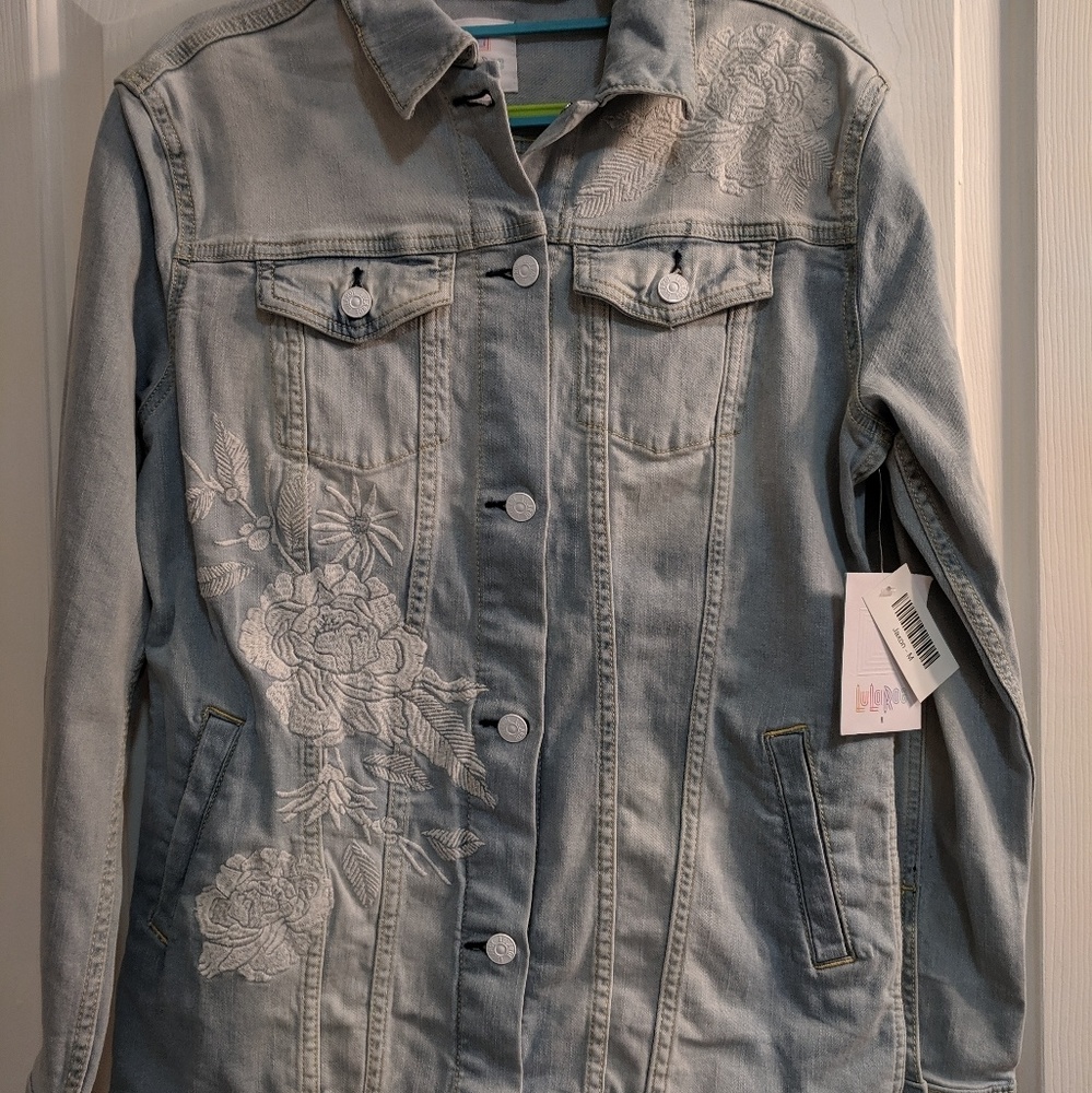 Lularoe Jackson denim jacket